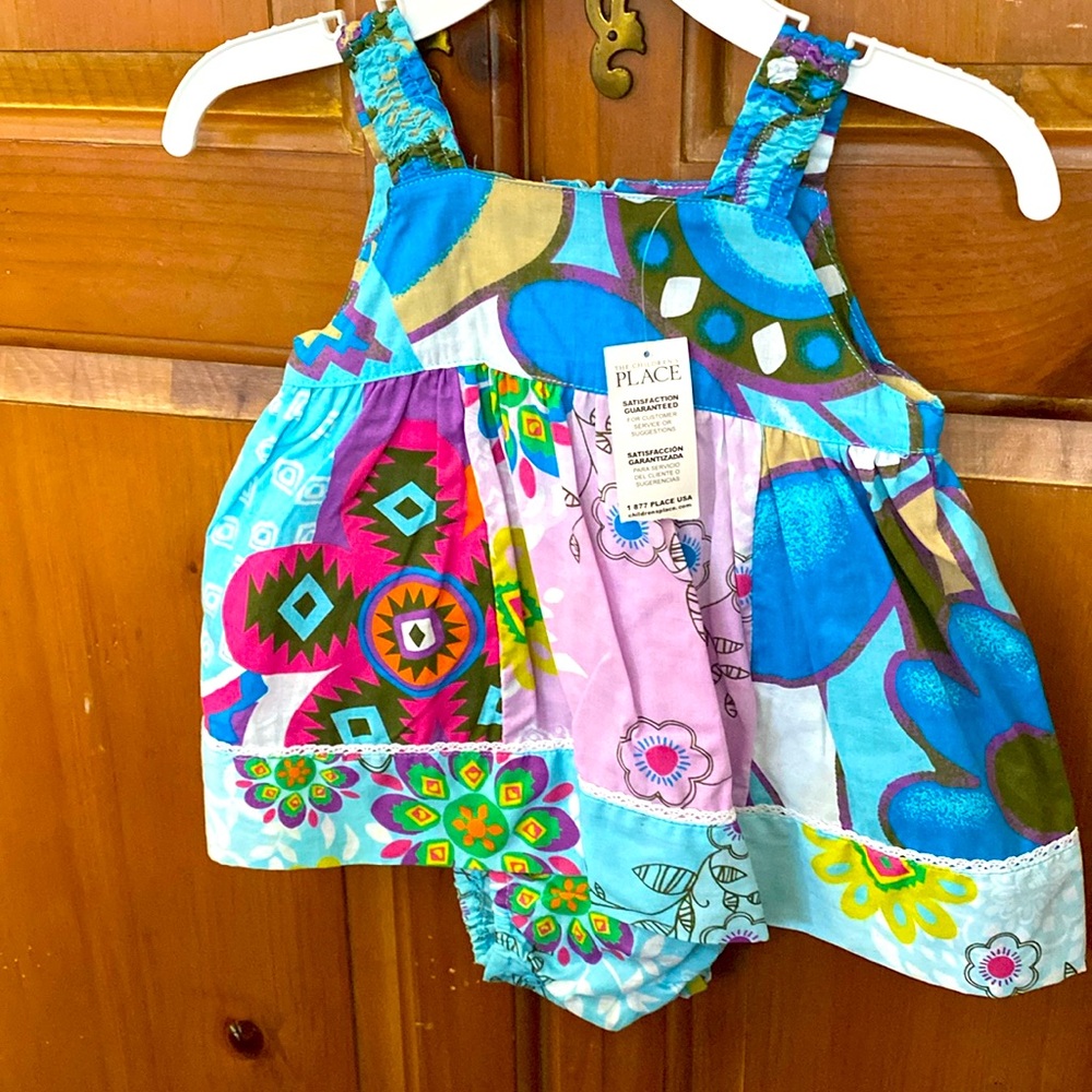 Baby Romper. Snap close bottom. NWT